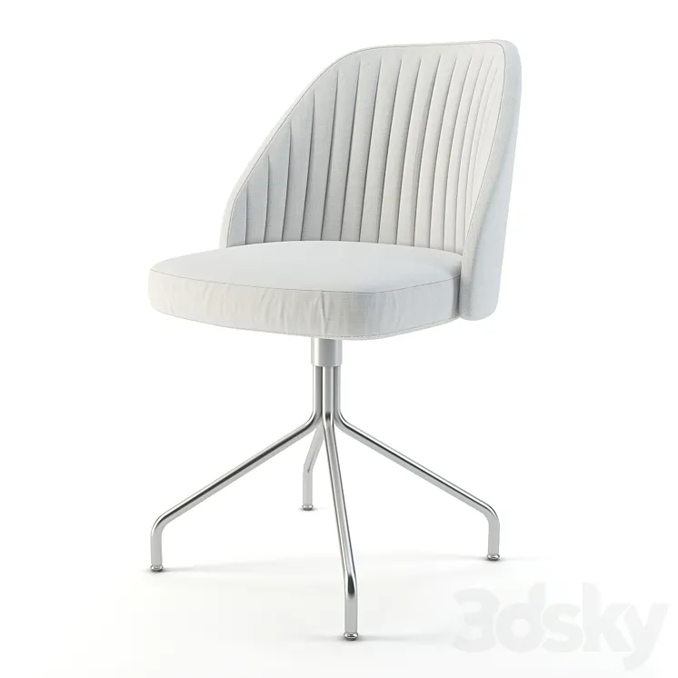 Conti Dining Chair 3DS Max