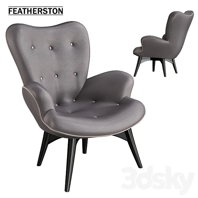 Contour Lounge Chair 3DS Max Model