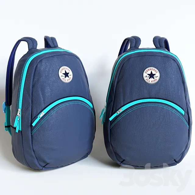 Converse Backpack 3DS Max Model