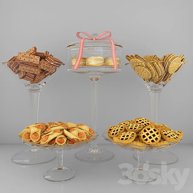 Cookies 2 3DS Max Model