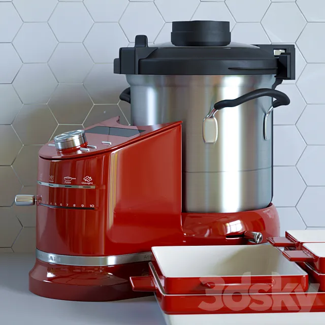 Cooking processor KitchenAid ARTISAN 3DSMax File