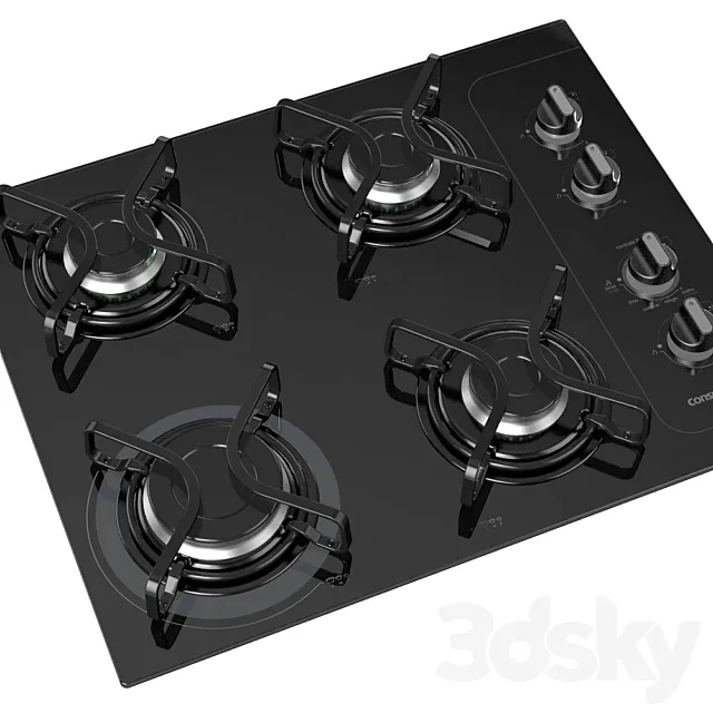 Cooktop Consul 3DS Max Model