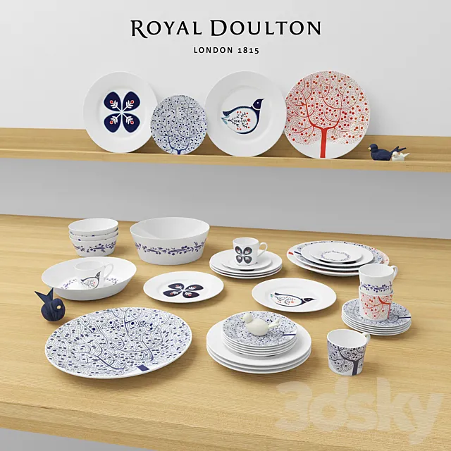 Cookware Set Royal Doulton 3DSMax File