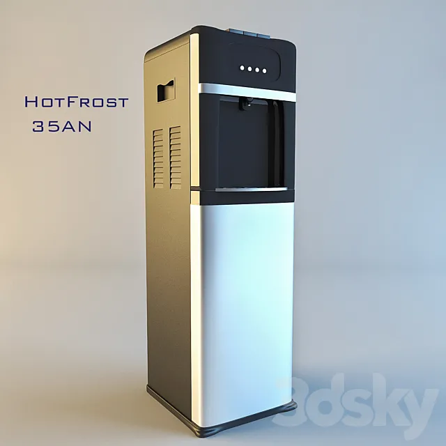 Cooler HotFrost 35AN 3DSMax File