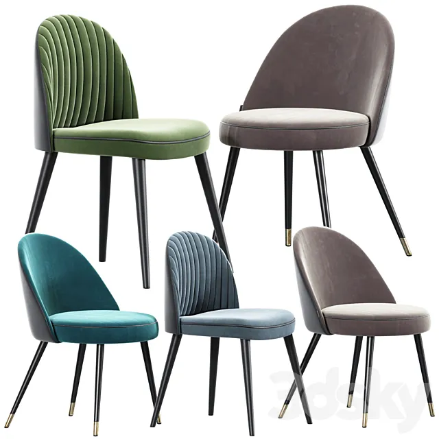 Cooper Dining Chair Eichholtz EN 3ds Max