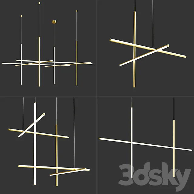 COORDINATES collection By Flos 3ds Max