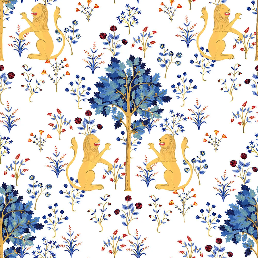 Coordonné – Wallpaper Medieval Tapestry Deep 3ds Max