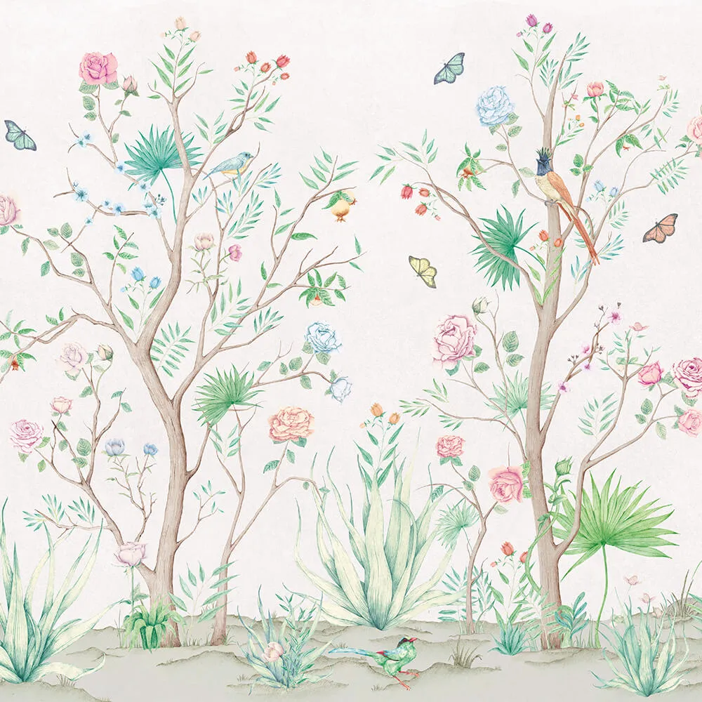 Coordonné – Wallpaper Peonies 3ds Max