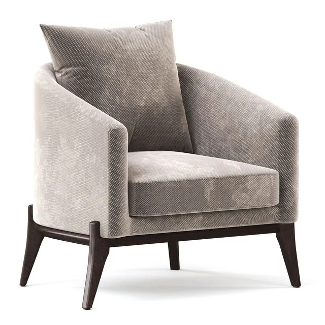 Copeland Chair Orly Natural 3dsMax Model