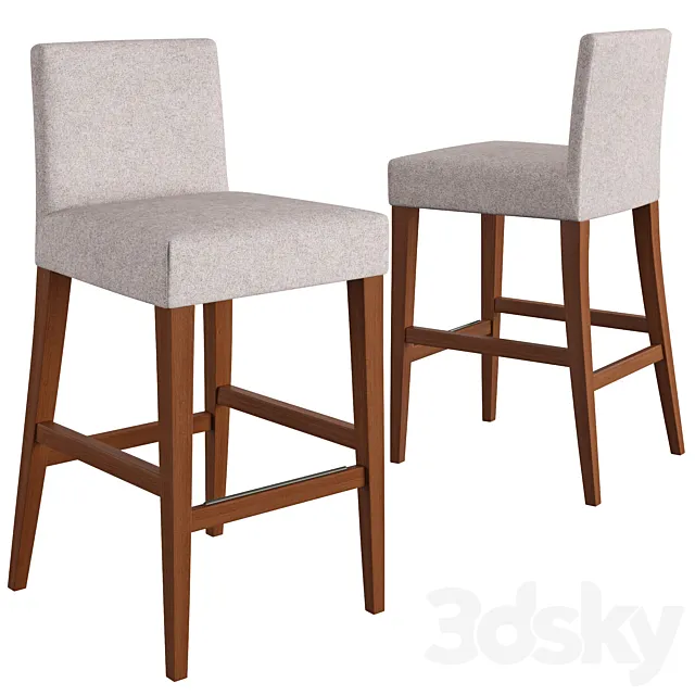 Copenhagen bar stool 3DS Max Model