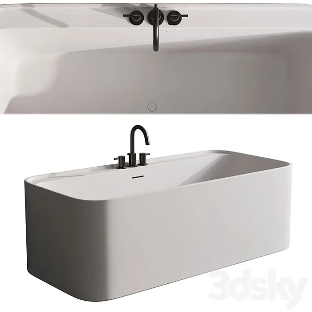 Copenhagen Bath YUNO by Fauset Omnires Y set 3dsMax Model