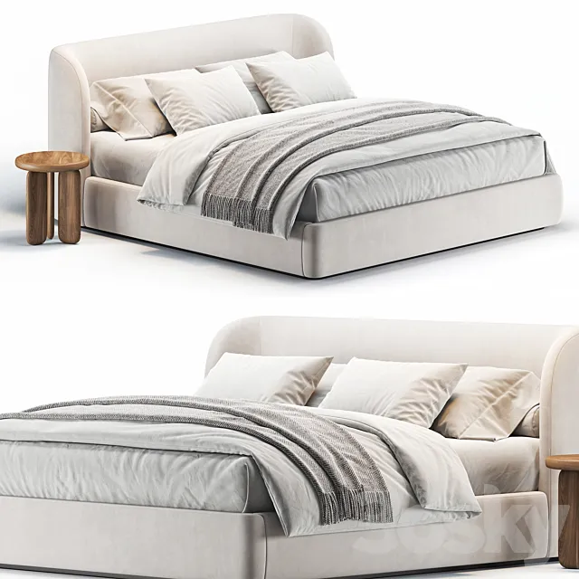 Copenhagen Bed 3ds Max