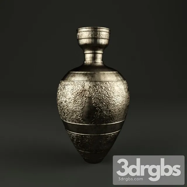 Copper Antique Vase 3dsmax Download