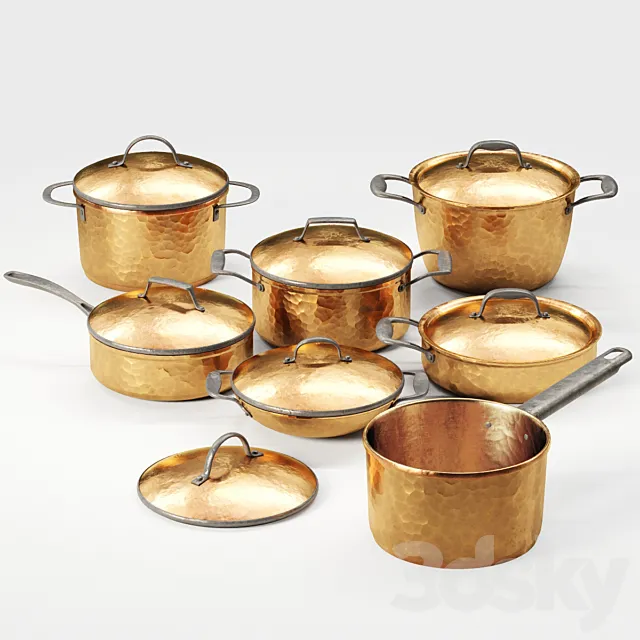 Copperware 3ds Max