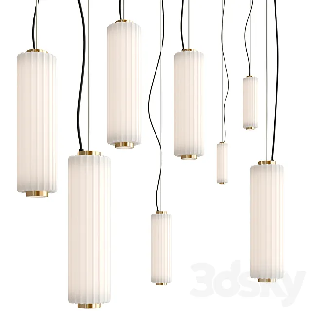 CORDIALE Pendant lamp By SLIDE 3ds Max