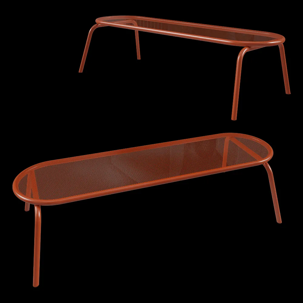 CORE objects – Bench Spider 3ds Max