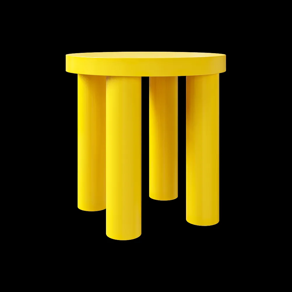 CORE objects – Children’s chair with legs ELEPHANT 3ds Max