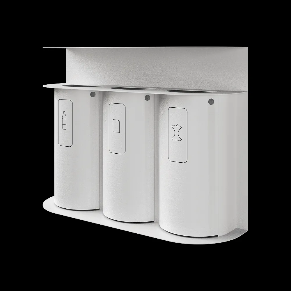 CORE objects – Food court container HALF 3ds Max