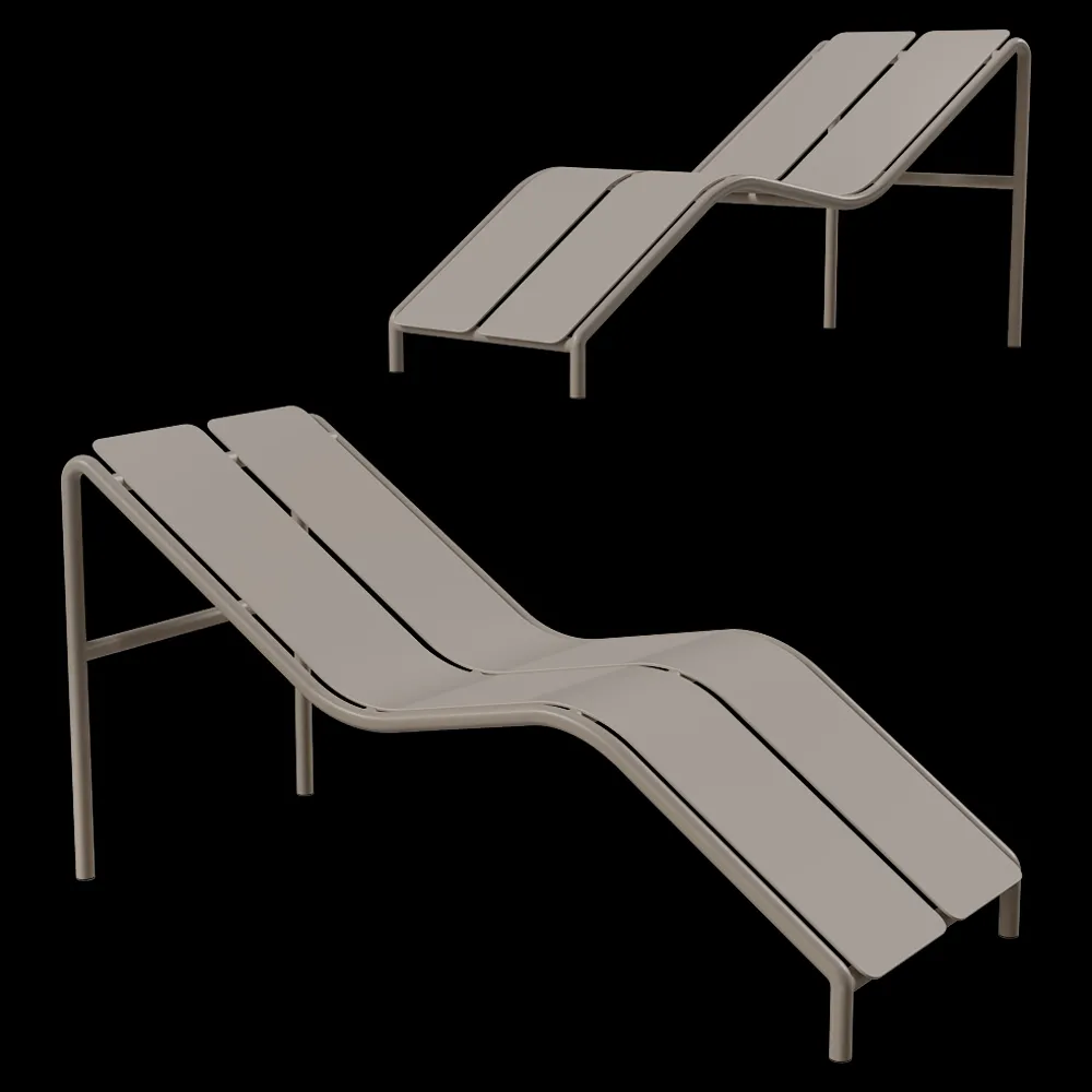 CORE objects – Sun lounger SPIDER 3ds Max