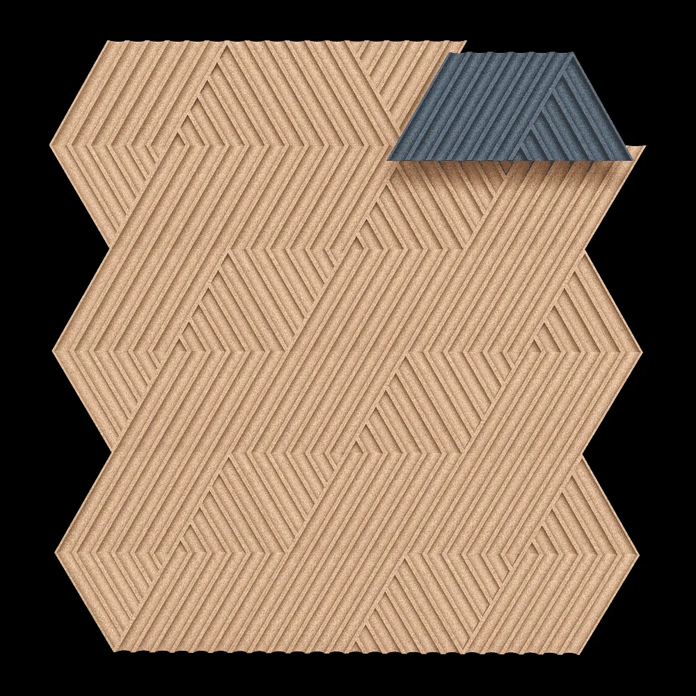 CORKBEE – Wall panel Weave 3ds Max