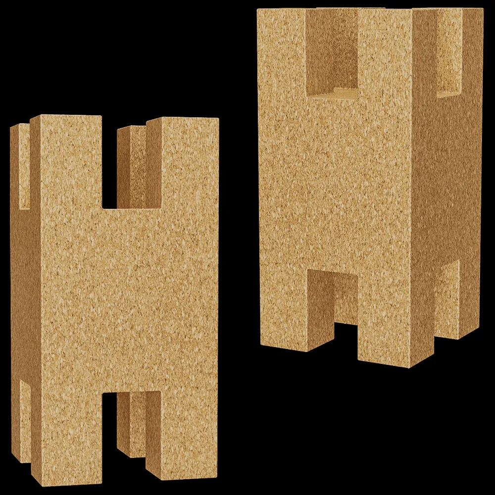 CORKBRICK – Brock DOUBLE 3ds Max
