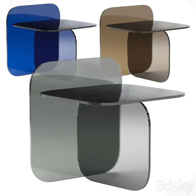 Corner Design Boone coffee tables 3dsMax Model