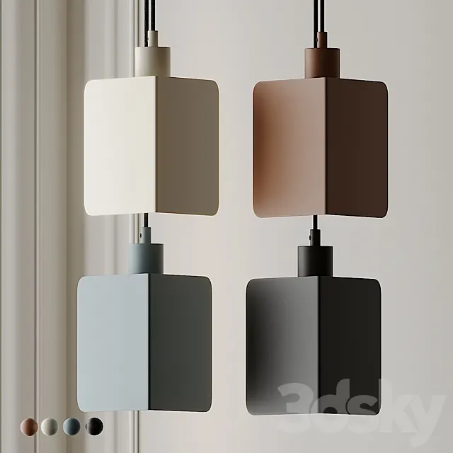 CORNER Lamp Big by FILD 3ds Max