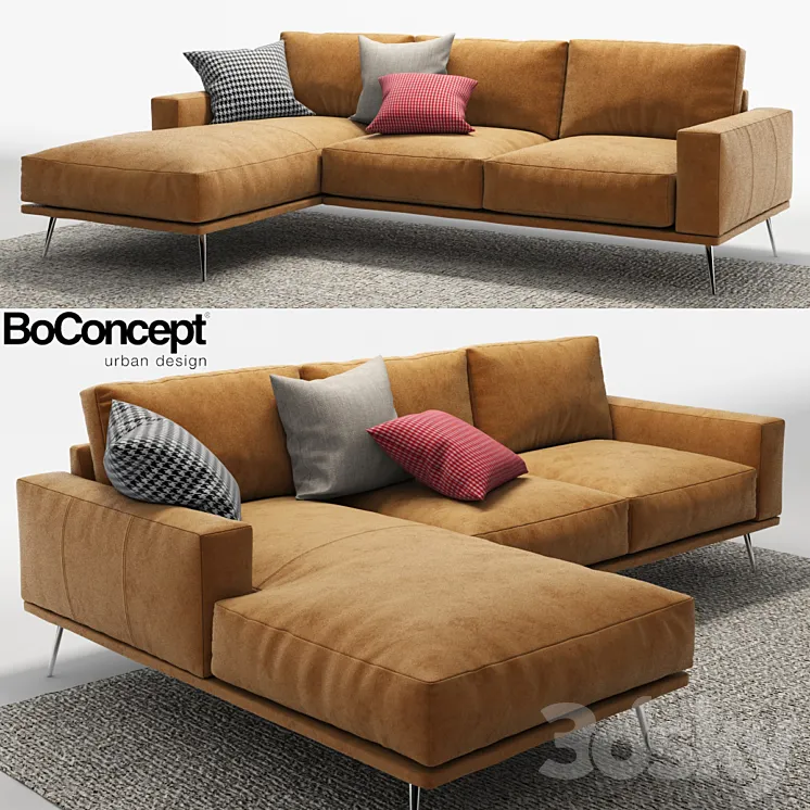 Corner sofa BoConcept 3DS Max