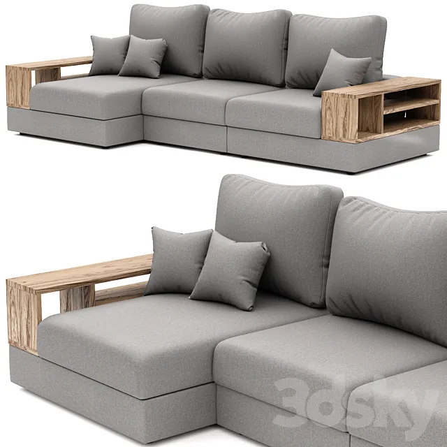 Corner sofa Boss XL 3ds Max