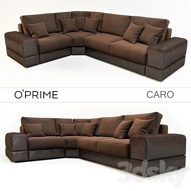 Corner sofa CARO _ O’PRIME 3ds Max
