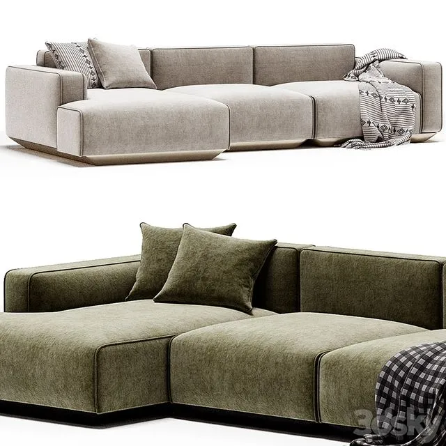 Corner Sofa Grant By Lavsit 3dsMax Model