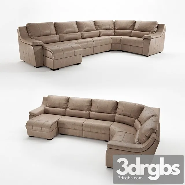 Corner Sofa Kalinka 72 3dsmax Download