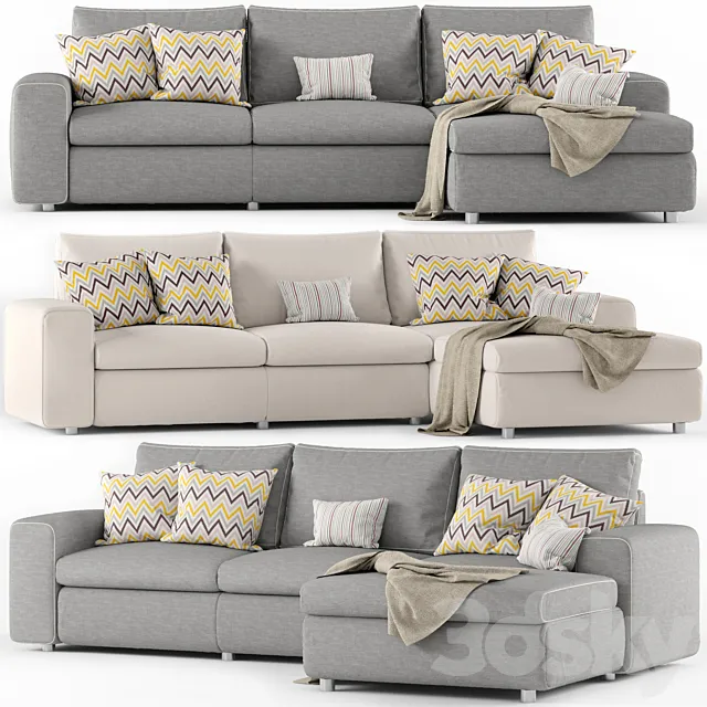 Corner sofa Karato_02 3DS Max Model