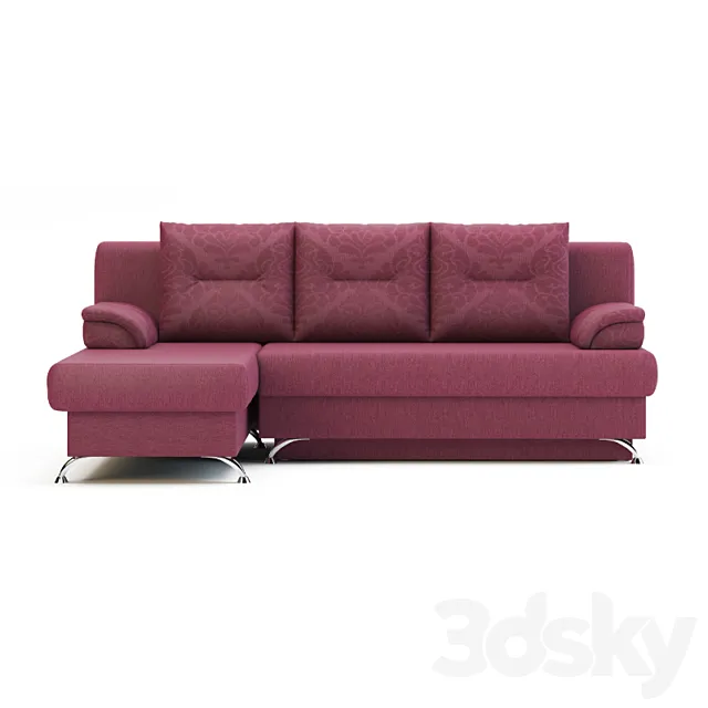 Corner sofa Laguna Study 3DS Max Model