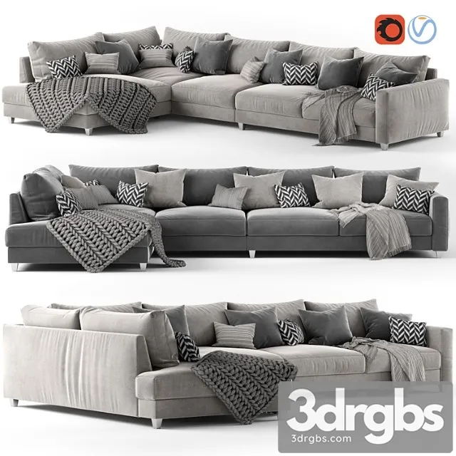 Corner sofa malte 2 3dsmax Download