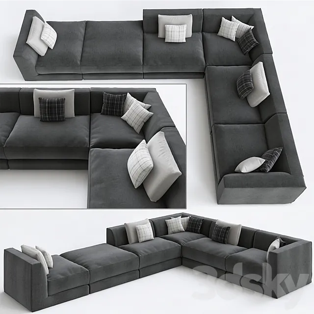 Corner sofa “Pasha” 3ds Max