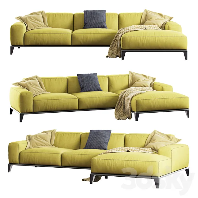 corner sofa TREVOR from NICOLINE factory 3ds Max