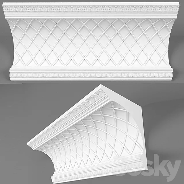 Cornice 3DS Max Model