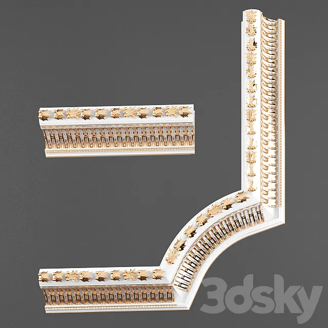 cornice 3DS Max Model