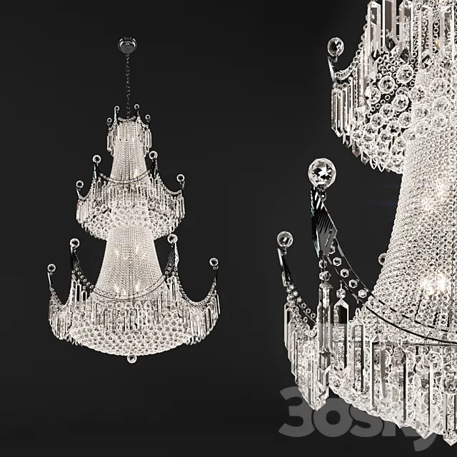 Corona Colection Chandelier 8949G36C 3ds Max