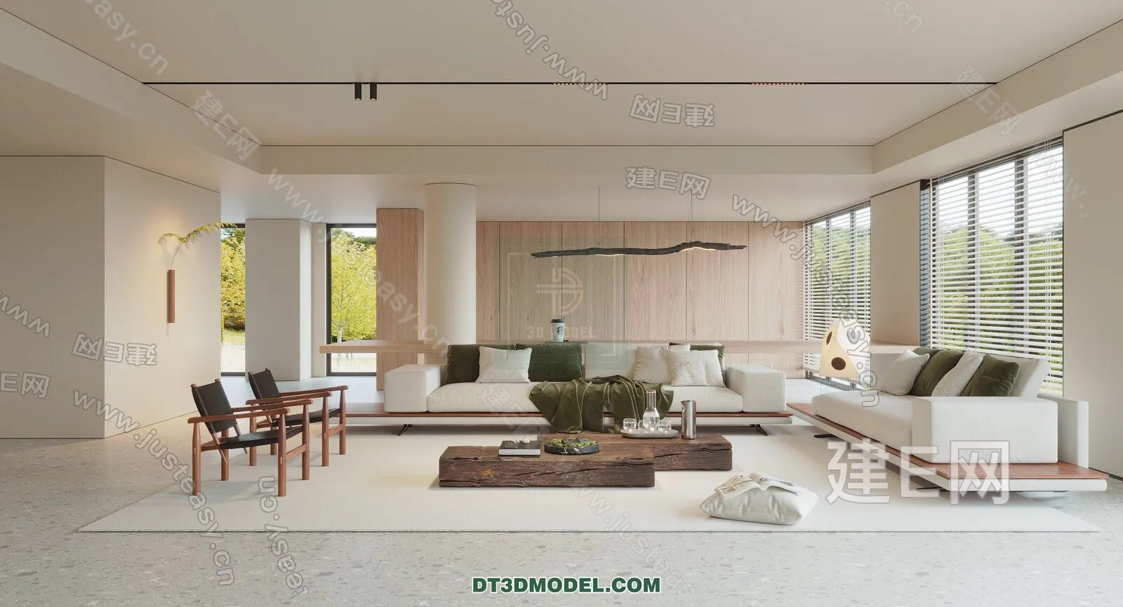 CORONA LIVING ROOM 3D MODELS – 020