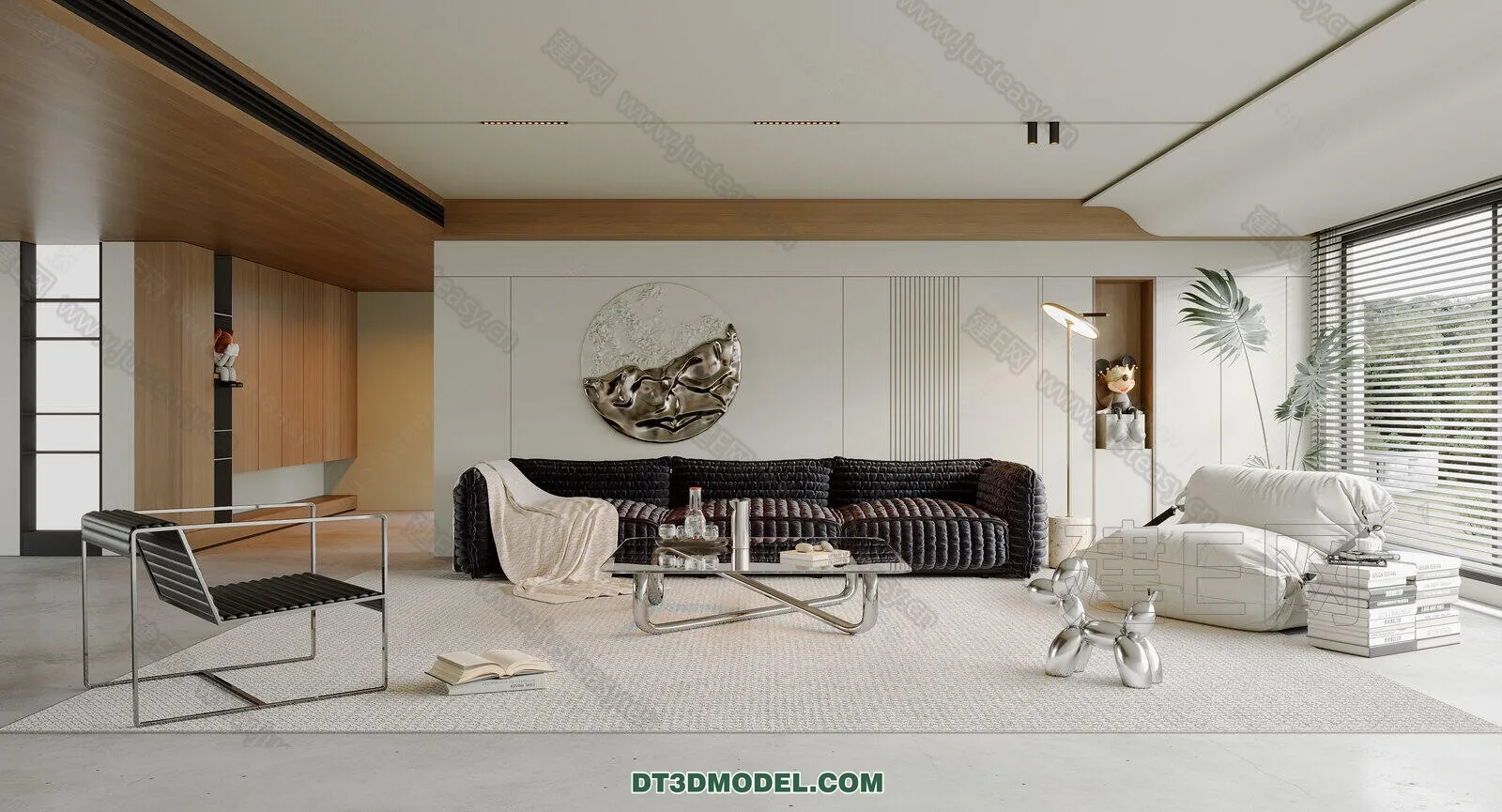 CORONA LIVING ROOM 3D MODELS – 037