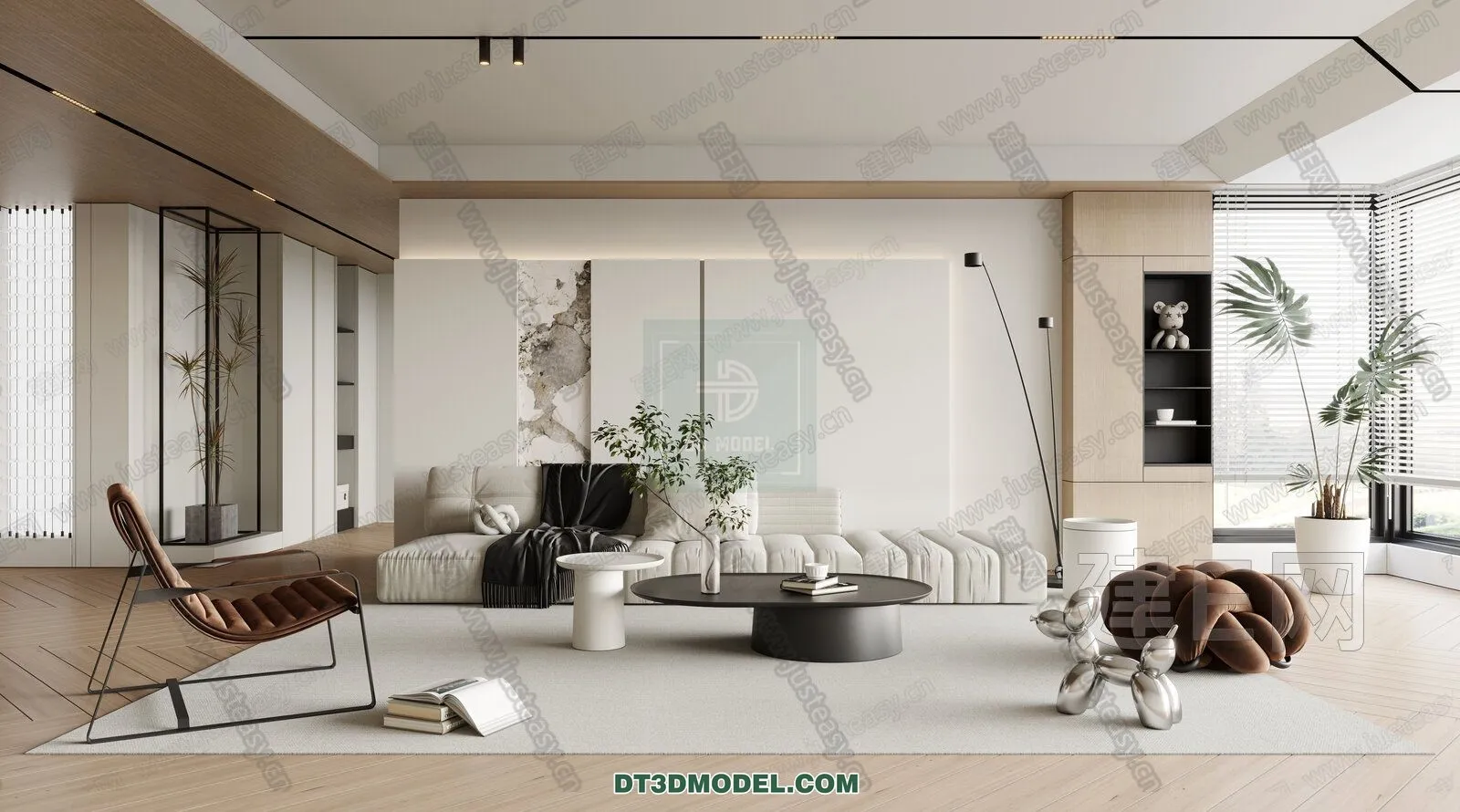 CORONA LIVING ROOM 3D MODELS – 074