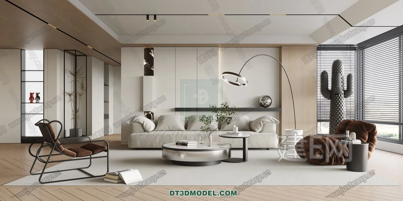 CORONA LIVING ROOM 3D MODELS – 088