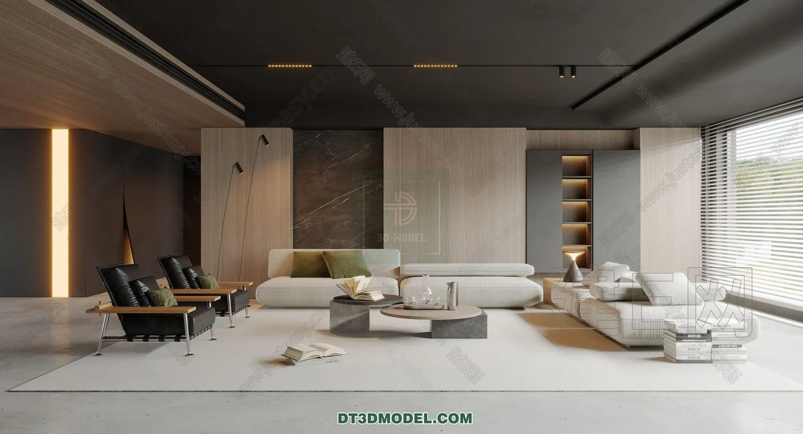 CORONA LIVING ROOM 3D MODELS – 090