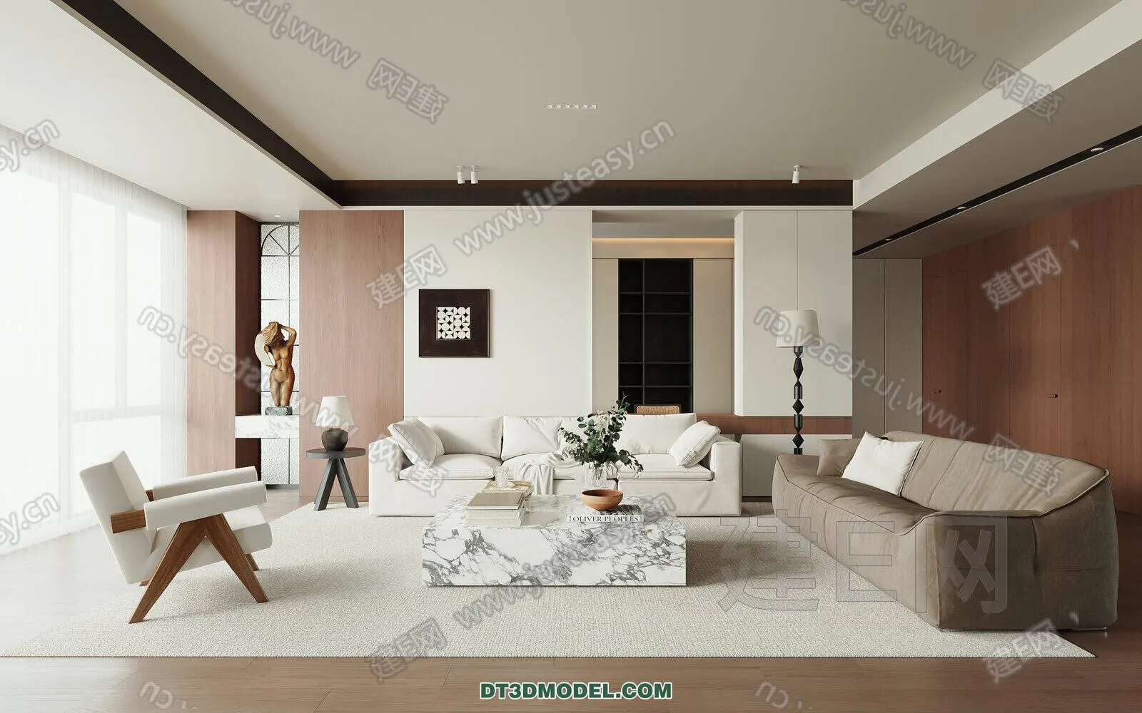 CORONA LIVING ROOM 3D MODELS – 101