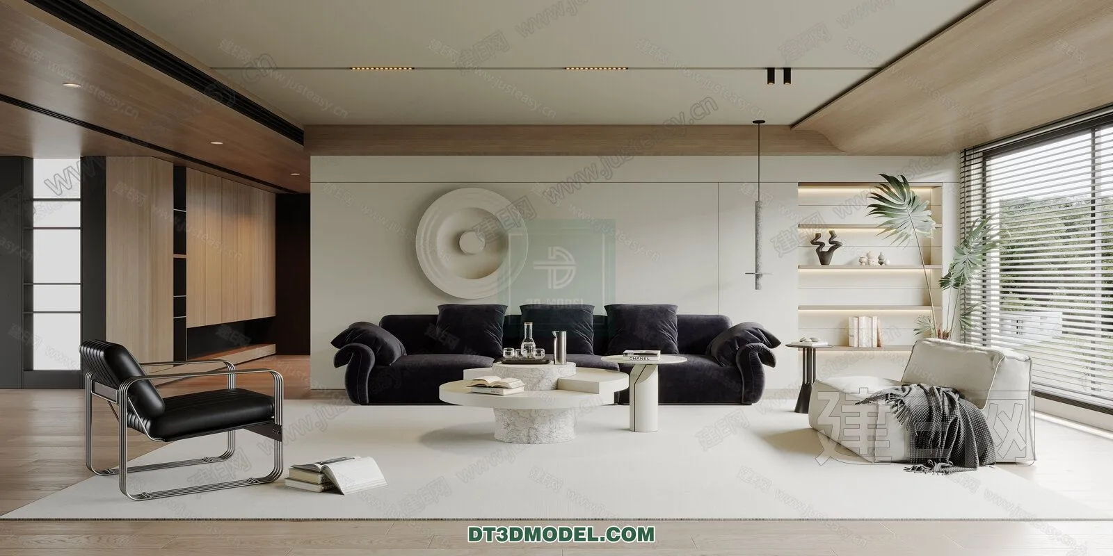 CORONA LIVING ROOM 3D MODELS – 108