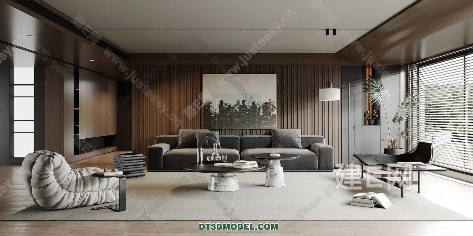 CORONA LIVING ROOM 3D MODELS – 119