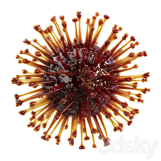 Coronavirus Covid-19 3dsMax Model