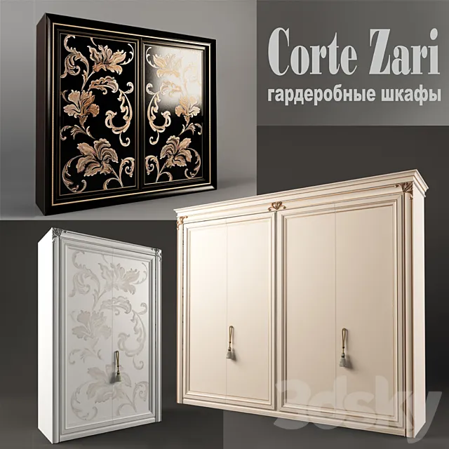 Corte Zari cabinets 3DSMax File